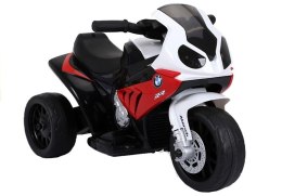 LEAN CARS Motor na akumulator BMW S1000RR Trójkołowy Czerwony