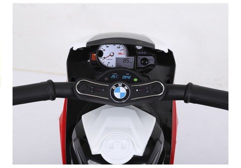 LEAN CARS Motor na akumulator BMW S1000RR Trójkołowy Czerwony LEAN CARS Motor na akumulator BMW S1000RR Trójkołowy Czerwony