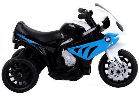LEAN CARS Motor na akumulator BMW S1000RR Trójkołowy Niebieski LEAN CARS Motor na akumulator BMW S1000RR Trójkołowy Niebieski