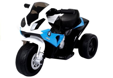 LEAN CARS Motor na akumulator BMW S1000RR Trójkołowy Niebieski LEAN CARS Motor na akumulator BMW S1000RR Trójkołowy Niebieski