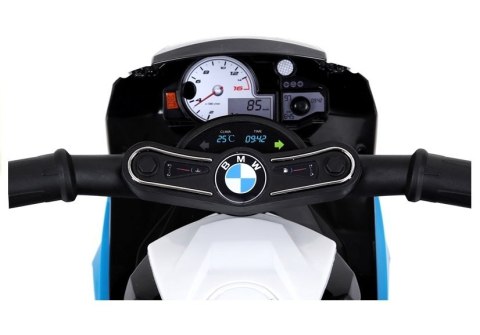 LEAN CARS Motor na akumulator BMW S1000RR Trójkołowy Niebieski LEAN CARS Motor na akumulator BMW S1000RR Trójkołowy Niebieski