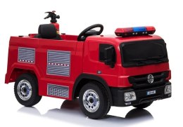 LEAN CARS Pojazd Na Akumulator Wóz Strażacki Czerwony SX1818