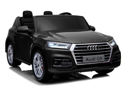 LEAN CARS Pojazd na Akumulator Audi Q5 2-os Czarny Lakier
