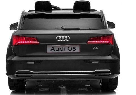 LEAN CARS Pojazd na Akumulator Audi Q5 2-os Czarny Lakier LEAN CARS Pojazd na Akumulator Audi Q5 2-os Czarny Lakier