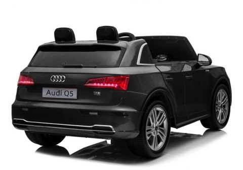 LEAN CARS Pojazd na Akumulator Audi Q5 2-os Czarny Lakier LEAN CARS Pojazd na Akumulator Audi Q5 2-os Czarny Lakier