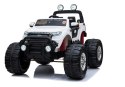 LEAN CARS Pojazd na Akumulator Ford Ranger Monster LCD Biały