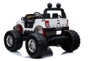 LEAN CARS Pojazd na Akumulator Ford Ranger Monster LCD Biały