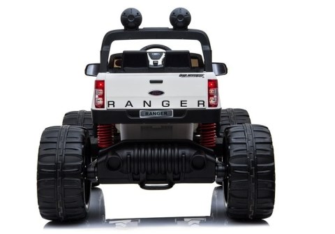 LEAN CARS Pojazd na Akumulator Ford Ranger Monster LCD Biały LEAN CARS Pojazd na Akumulator Ford Ranger Monster LCD Biały