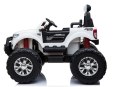 LEAN CARS Pojazd na Akumulator Ford Ranger Monster LCD Biały