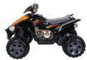 LEAN CARS Quad na Akumulator Duże Koła Czarny