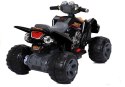 LEAN CARS Quad na Akumulator Duże Koła Czarny
