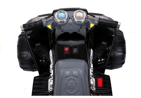 LEAN CARS Quad na Akumulator Duże Koła Czarny LEAN CARS Quad na Akumulator Duże Koła Czarny