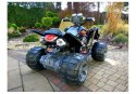 LEAN CARS Quad na Akumulator Duże Koła Czarny