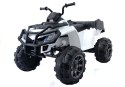 LEAN CARS Quad na akumulator BDM 0909 Biały 24V