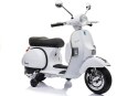 LEAN CARS Skuter Na Akumulator Vespa Biały