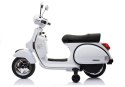 LEAN CARS Skuter Na Akumulator Vespa Biały