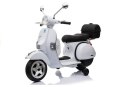 LEAN CARS Skuter Na Akumulator Vespa Biały