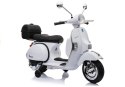 LEAN CARS Skuter Na Akumulator Vespa Biały