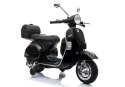 LEAN CARS Skuter na Akumulator Vespa Czarny