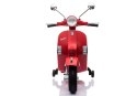 LEAN CARS Skuter na Akumulator Vespa Czerwony