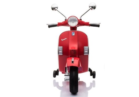 LEAN CARS Skuter na Akumulator Vespa Czerwony LEAN CARS Skuter na Akumulator Vespa Czerwony