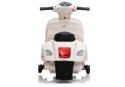 LEAN CARS Skuter na Akumulator Vespa GTS 300 Mini Biały