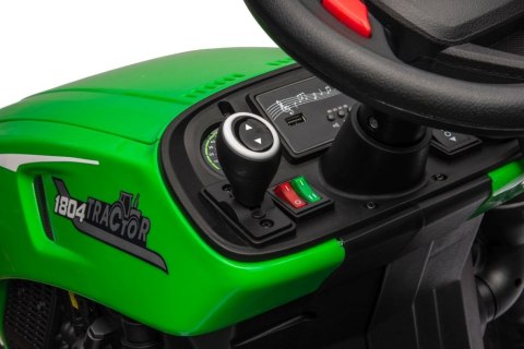 LEAN CARS Traktor Na Akumulator HC-306 Zielony 24V LEAN CARS Traktor Na Akumulator HC-306 Zielony 24V