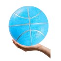 LEAN TOYS Piłka Plażowa Gumowa Pastelowa Lekka Niebieska 20cm