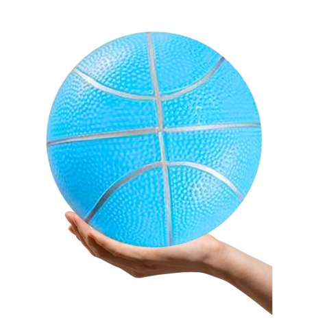 LEAN TOYS Piłka Plażowa Gumowa Pastelowa Lekka Niebieska 20cm LEAN TOYS Piłka Plażowa Gumowa Pastelowa Lekka Niebieska 20cm