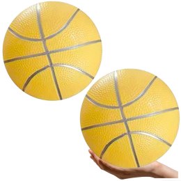 LEAN TOYS Piłka Plażowa Gumowa Pastelowa Żółta Lekka 20cm