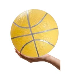LEAN TOYS Piłka Plażowa Gumowa Pastelowa Żółta Lekka 20cm