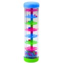 LEAN TOYS Tuba Sensoryczna Deszczownica Grzechotka Kolorowe Kulki 20cm