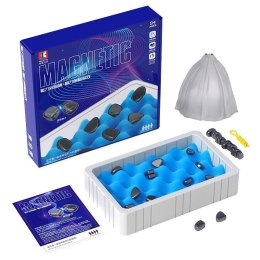 LEAN Toys Gra Strategiczna Planszowa Kamienie Magnetyczne Szachy
