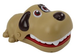 LEAN Toys Gra Zręcznościowa Piesek Dentysta Brązowy