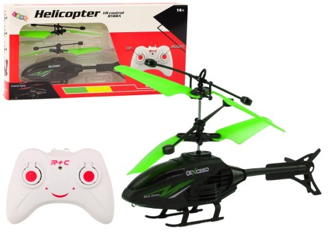 LEAN Toys Helikopter Zdalnie Sterowany RC Żyroskop Zielony LEAN Toys Helikopter Zdalnie Sterowany RC Żyroskop Zielony