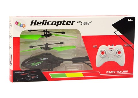 LEAN Toys Helikopter Zdalnie Sterowany RC Żyroskop Zielony LEAN Toys Helikopter Zdalnie Sterowany RC Żyroskop Zielony