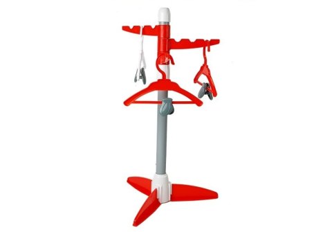 LEAN Toys Żelazko na Baterie Deska Stojak z wieszakami LEAN Toys Żelazko na Baterie Deska Stojak z wieszakami