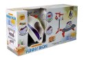 LEAN Toys Żelazko na Baterie Deska Stojak z wieszakami