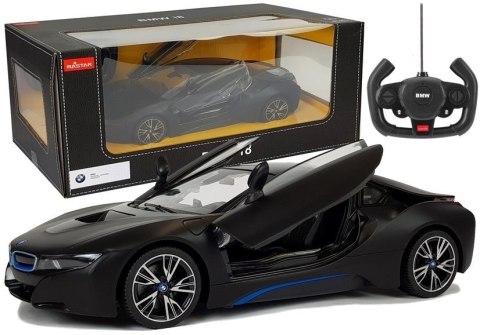 Rastar Auto R/C BMW i8 Rastar 1:14 Czarny Drzwi Automatyczne Rastar Auto R/C BMW i8 Rastar 1:14 Czarny Drzwi Automatyczne
