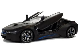 Rastar Auto R/C BMW i8 Rastar 1:14 Czarny Drzwi Automatyczne