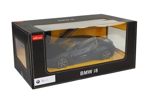 Rastar Auto R/C BMW i8 Rastar 1:14 Czarny Drzwi Automatyczne Rastar Auto R/C BMW i8 Rastar 1:14 Czarny Drzwi Automatyczne