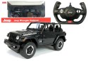Rastar Auto R/C Jeep Wrangler Rubicon 1:14 Rastar Czarny
