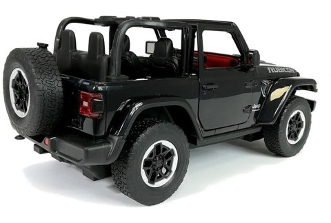 Rastar Auto R/C Jeep Wrangler Rubicon 1:14 Rastar Czarny Rastar Auto R/C Jeep Wrangler Rubicon 1:14 Rastar Czarny