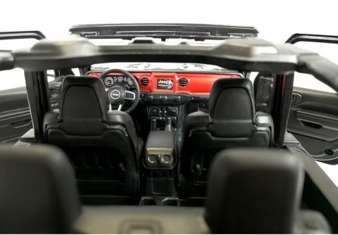 Rastar Auto R/C Jeep Wrangler Rubicon 1:14 Rastar Czarny Rastar Auto R/C Jeep Wrangler Rubicon 1:14 Rastar Czarny