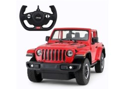 Rastar Auto R/C Jeep Wrangler Rubicon 1:14 Rastar Czerwony