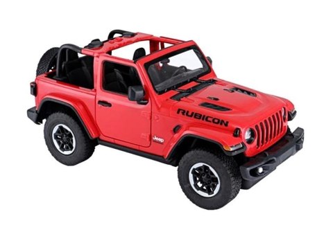 Rastar Auto R/C Jeep Wrangler Rubicon 1:14 Rastar Czerwony Rastar Auto R/C Jeep Wrangler Rubicon 1:14 Rastar Czerwony