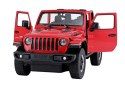 Rastar Auto R/C Jeep Wrangler Rubicon 1:14 Rastar Czerwony