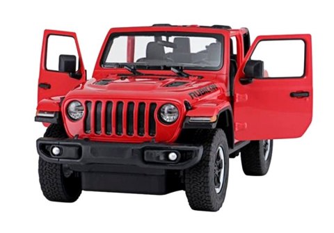 Rastar Auto R/C Jeep Wrangler Rubicon 1:14 Rastar Czerwony Rastar Auto R/C Jeep Wrangler Rubicon 1:14 Rastar Czerwony