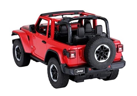 Rastar Auto R/C Jeep Wrangler Rubicon 1:14 Rastar Czerwony Rastar Auto R/C Jeep Wrangler Rubicon 1:14 Rastar Czerwony