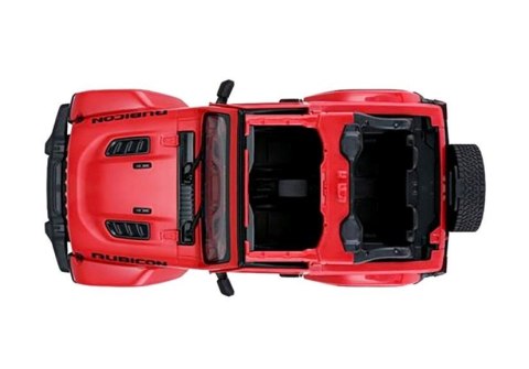 Rastar Auto R/C Jeep Wrangler Rubicon 1:14 Rastar Czerwony Rastar Auto R/C Jeep Wrangler Rubicon 1:14 Rastar Czerwony